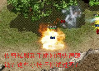 传奇私服新手期如何快速赚钱?这些小技巧你试过吗? 传奇私服新手期如何快速赚钱?这些小技巧你试过吗?