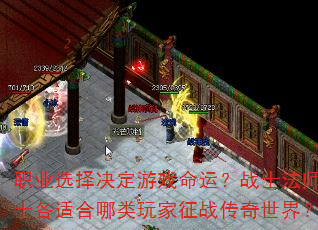 ְҵѡ�������Ϸ���ˣ�սʿ��ʦ��ʿ���ʺ����������ս�������磿