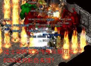 ��ʿ��γ�Ϊ����˽����սBOSSս��ʤ���ؼ���