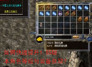 如何快速提升1.85版本角色等级与装备获取? 如何快速提升1.85版本角色等级与装备获取?