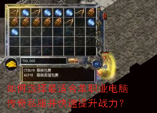如何选择最适合单职业电脑传奇私服并快速提升战力? 如何选择最适合单职业电脑传奇私服并快速提升战力?