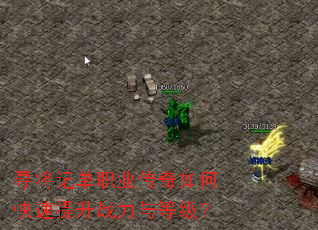 寻将记单职业传奇如何快速提升战力与等级? 寻将记单职业传奇如何快速提升战力与等级?